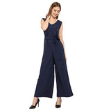 Women's Stylish printed crepe jumpsuit