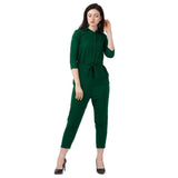 Women's Crepe Solid Jumpsuit